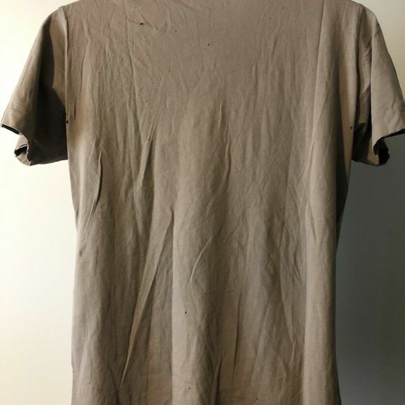 Paper Denim & Cloth Short Sleeve T shirts Brown Small - Picture 2 of 4